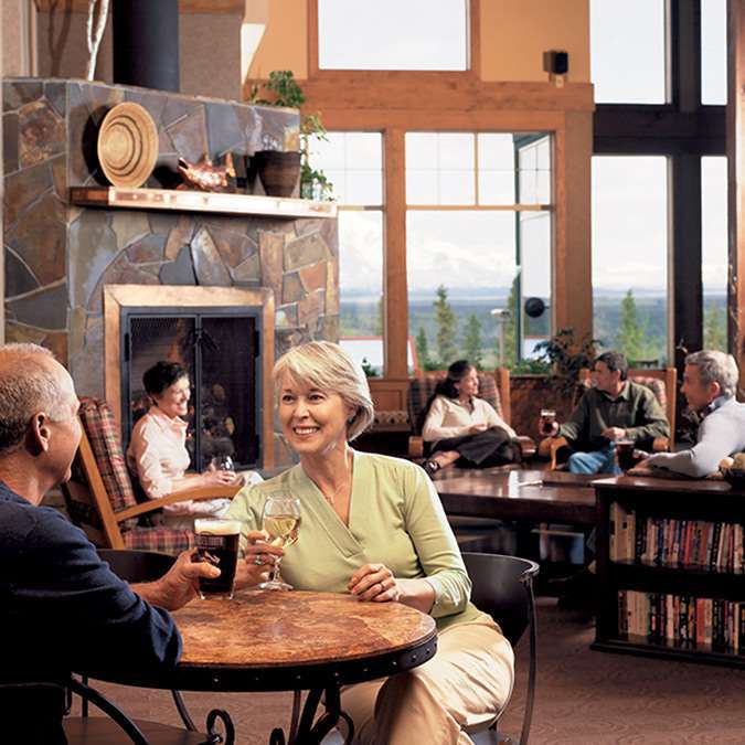 Copper River Princess Wilderness Lodge Copper Center Restoran fotoğraf
